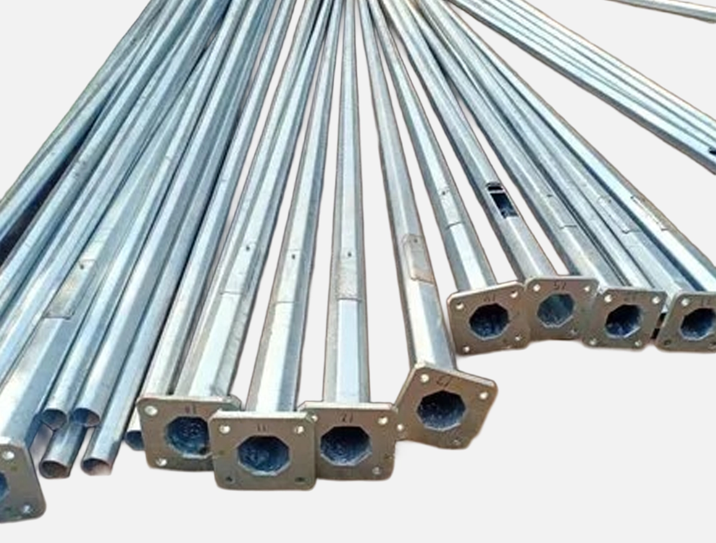 Bajaj Street Light Octagonal Poles